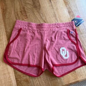 Champion Women's Athletic Shorts OU NWT Size L